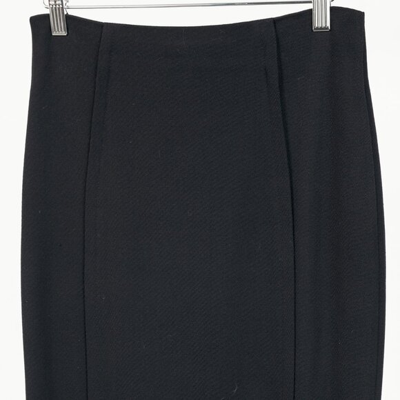 Annette Gortz AW/13 Kami Black Wool-Twill Midi Pencil Skirt - Picture 3 of 10